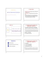 Bài giảng Kinh tế lượng: Chương 5 - ThS. Trần Quang Cảnh