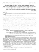 Đánh giá hiệu quả của việc sử dụng hộp nhựa bảo vệ đầu nối catheter tĩnh mạch trung ương tại khoa hồi sức sơ sinh Bệnh viện Nhi Đồng 2 từ 06/2015 đến 11/2015