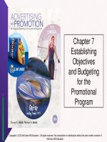 Lecture Advertising and promotion: An integrated marketing communications perspective  (10/e): Chapter 7 - George E. Belch, Michael A. Belch
