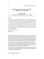 Rủi ro trong chiến lược phát triển khoa học và công nghệ