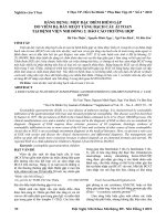 Báng bụng: Một đặc điểm hiếm gặp do viêm dạ dày ruột tăng bạch cầu ái toan tại Bệnh viện Nhi Đồng 2: Báo cáo trường hợp