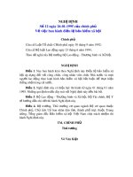 Điều lệ bảo hiểm xã hội (Ban hành kèm theo Nghị định số 12/CP ngày 26/01/1995 của Chính phủ)