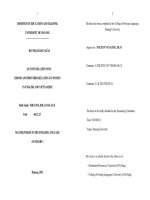 Master thesis in the English language: An investigation into idioms and proverbs relating to women in English and Vietnamese