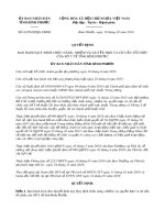 Quyết định số 03/2019/QĐ-UBND tỉnh Bình Phước