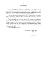 giải pháp hoàn thiện quản trị tác nghiệp tại bộ phận lễ tân của khách sạn mường thanh grand hà nội  