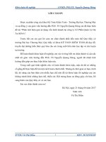 Phân tích hiệu quả sử dụng vốn kinh doanh tại công ty cổ phần quản lý dự án SENA 