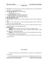 Hoàn thiện công tác tổ chức lực lƣợng bán hàng tại công ty TNHH TM quảng cáo và truyền thông ba đình 