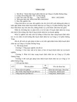 Hoàn thiện hoạch định nhân lực tại công ty cổ phần hương vang 