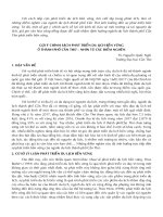Gợi ý chính sách phát triển du lịch bền vững ở thành phố Cần Thơ – Nhìn từ các điểm nghẽn