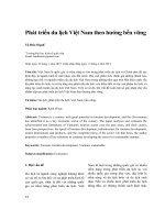 Phát triển du lịch Việt Nam theo hướng bền vững