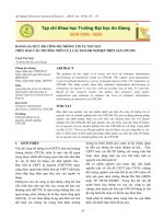 Đánh giá mức độ công bố thông tin tự nguyện trên báo cáo thường niên của các doanh nghiệp trên sàn UPCoM