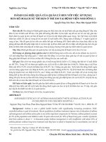 Đánh giá hiệu quả của quản lý hen với việc áp dụng bản kế hoạch xử trí hen ở trẻ em tại Bệnh viện Nhi Đồng 1