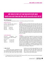 Điều chỉnh của pháp luật cạnh tranh đối với điều khoản chuyển giao ngược trong hợp đồng chuyển giao quyền sở hữu trí tuệ