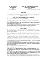 Quyết định số 2188/2019/QĐ-UBND tỉnh Thanh Hóa