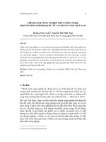 Chính sách công nghiệp thân công nghệ: Một số kinh nghiệm quốc tế và gợi suy cho Việt Nam