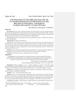 Góp phần khảo sát đặc điểm lâm sàng, siêu âm và giải phẫu bệnh hạch cổ ở bệnh nhân ung thư biểu mô gai vùng họng – thanh quản tại Bệnh viện Chợ Rẫy từ 10/2017 đến 6/2018