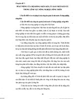 Tài liệu bồi dưỡng chủ tịch, phó chủ tịch hội đồng nhân dân, chủ tịch, phó chủ tịch ủy ban nhân dân xã (Tài liệu áp  dụng đối với xã Miền núi, trung du và Dân tộc) – Chuyên đề 7