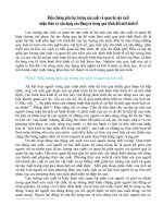 Biện chứng giữa lực lượng sản xuất và quan hệ sản xuất nhận thức và vận dụng của Đảng ta trong quá trình đổi mới kinh tế