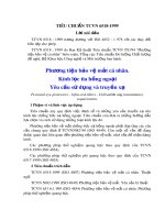 Tiêu chuẩn Việt Nam TCVN 6518:1999