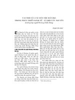 Vai trò của các dân tộc bản địa trong phát triển kinh tế - xã hội Tây Nguyên (Trường hợp người M’nông ở Đắk Nông)