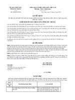 Quyết định số 838/2019/QĐ-UBND tỉnh Sóc Trăng