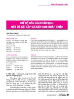 Chế độ hôn sản pháp định: Một số bất cập và kiến nghị hoàn thiện