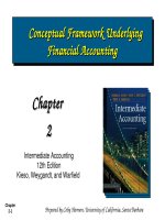 Lecture Intermediate accounting, (12th Edition): Chapter 2 - Kieso, Weygandt, Warfield