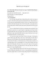 Tóm tắt luận văn Thạc sĩ: Hoạch định chiến lược kinh doanh của công ty Cổ phần Hệ thống Thông tin FPT đến năm 2020