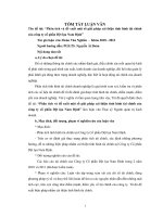 Tóm tắt luận văn Thạc sĩ: Phân tích và đề xuất một số giải pháp cải thiện tình hình tài chính của Công ty cổ phần Dệt lụa Nam Định