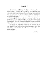 Luận văn Thạc sĩ Khoa học: Nghiên cứu, tính toán sự cố bình điều áp lò phản ứng AP1000