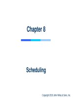 Lecture Project management: A managerial approach – Chapter 8: Scheduling