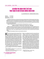 Lao động phi chính thức ở Việt Nam: Thực trạng và một số định hướng chính sách