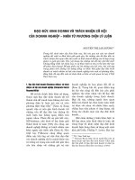 Đạo đức kinh doanh và trách nhiệm xã hội của doanh nghiệp - Nhìn từ phương diện lý luận