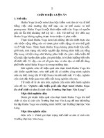 Tóm tắt Luận văn tiến sĩ Giáo dục học: Nghiên cứu hiệu quả của thực hành Hatha Yoga lên thể chất và tâm lý sinh viên Trường Đại học Văn Lang