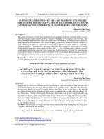 An investigation into vocabulary learning strategies employed by the second year non English major students at Thai Nguyen University of Agriculture and Forestry