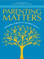  parenting matters supporting parents of children ages 0 8  ed  by vivian l  gadsden  morgan ford  and heather breiner 
