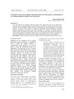 Students and teachers'' perceptions of speaking assessment at upper high schools in Vietnam