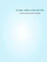 Ebook Tự học tiếng Anh cấp tốc