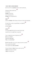 Cách đưa ý kiến - Cách sử dụng từ Too - So sánh nhất