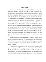 Luận văn Thạc sĩ Khoa học: Phân tích hàm lượng kim loại nặng trong một số nhóm sinh vật hồ Trúc Bạch và hồ Thanh Nhàn của thành phố Hà Nội