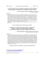 A study on the use of English in students’ social forums on Facebook at Thai Nguyen University of education