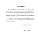 luận văn thạc sĩ Quản trị rủi ro trong hoạt động đầu tư tài chính tại Tổng công ty đầu tư và kinh doanh vốn nhà nước