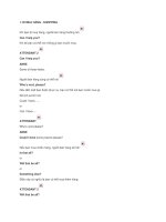 Cách đi mua hàng - Cách sử dụng Some & Any - How Much & How