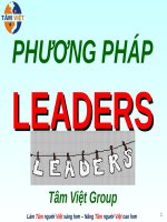 Bài giảng Phương pháp Leaders