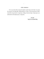 luận văn thạc sĩ Hoàn thiện quản lý tài chính tại công ty Cổ phần dịch vụ hàng không Thăng Long