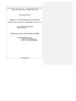 Tóm tắt Luận án tiến sĩ: Nghiên cứu cadimi trong một số nhóm đất ở việt nam và tích luỹ cadimi trong rau ăn lá