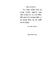 Luận án Tiến sĩ: Quản lý đánh giá kết quả học tập khoa học xã hội nhân văn của học viên ở các trường đại học quân sự