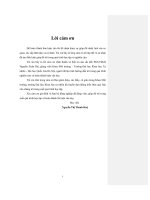 Luận văn Thạc sĩ Khoa học: Nghiên cứu ảnh hưởng nước thải khu công nghiệp Sông Công đến chất lượng nước suối Văn Dương, tỉnh Thái Nguyên