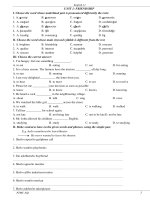 Bài tập tiếng Anh lớp 11 unit 1: Friendship