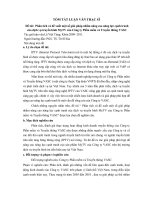 Tóm tắt luận văn Thạc sĩ: Phân tích và đề xuất một số giải pháp nhằm nâng cao năng lực cạnh tranh của dịch vụ truyền hình MyTV của Công ty Phần mềm và Truyền thông VASC